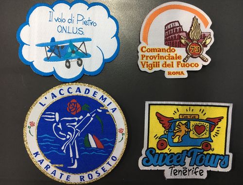 PATCH STAMPA HD a colori per sportivi ditte scuole enti associazioni club  aziende - Tipografia low cost